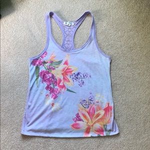 Aeropostale Floral Tank Top